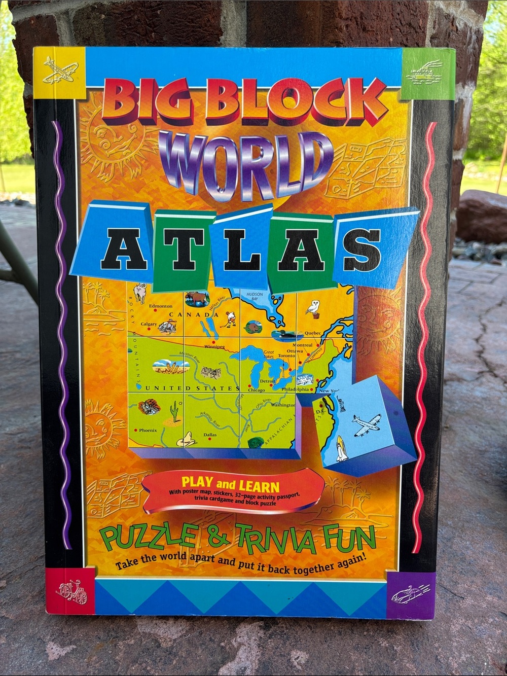 Big Block World‎ Atlas Puzzle & Trivia Fun